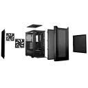Компьютерный корпус be quiet! Pure Base 501 Airflow, Midi-Tower, Без блока питания, Чёрный