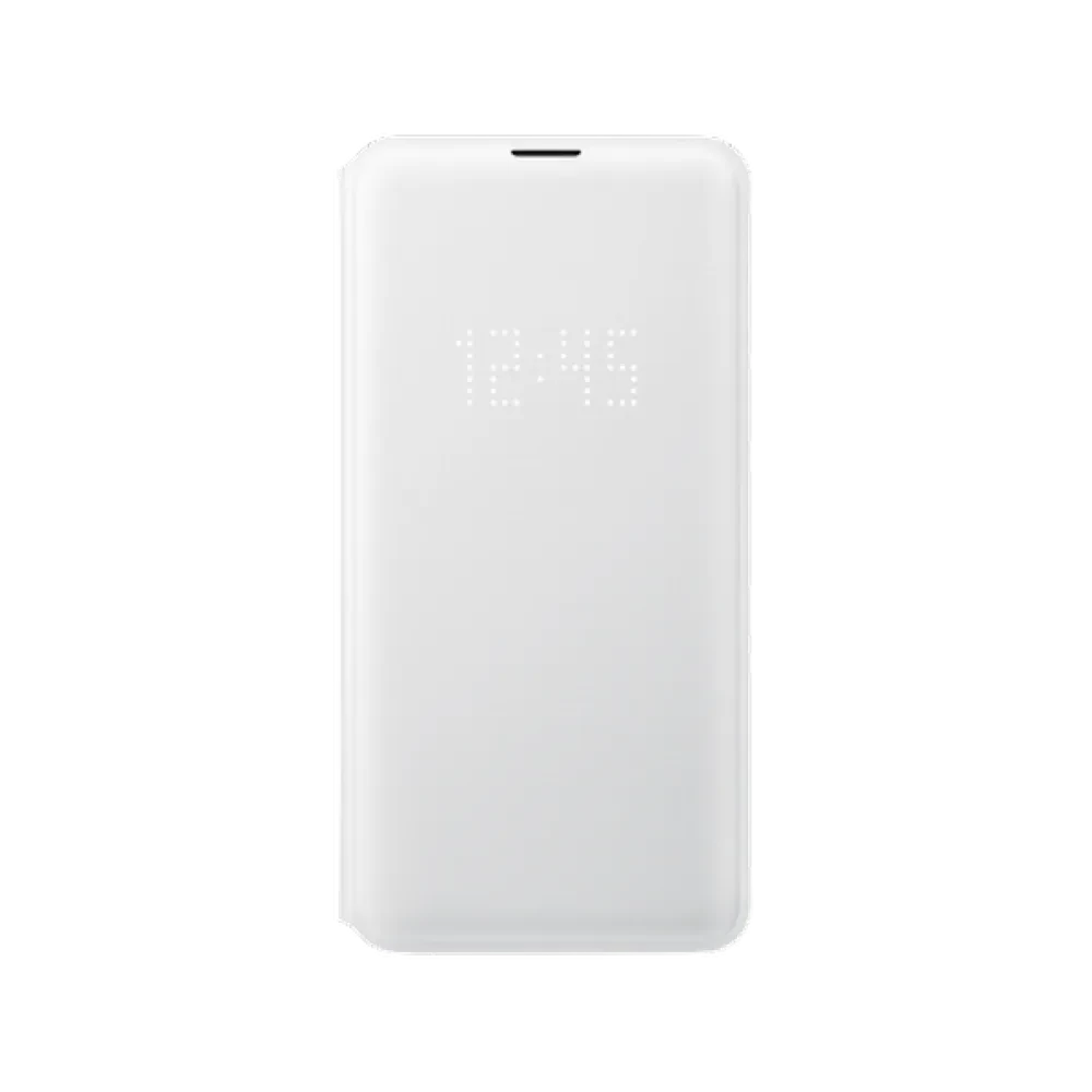 Husă Samsung LED Flip Wallet for Galaxy S10E, White
