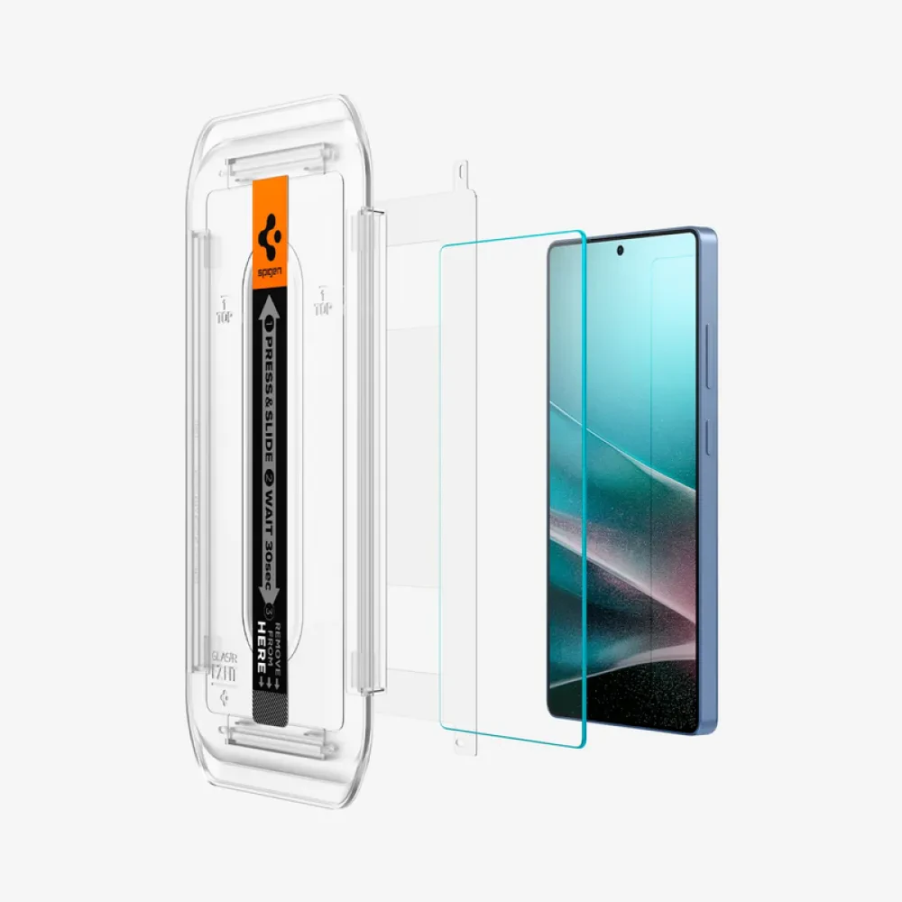 Sticlă de protecție Spigen EZ FIT pentru Samsung S25 Ultra, 2 buc,Transparent