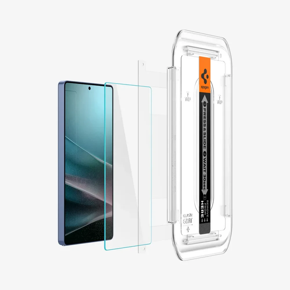 Sticlă de protecție Spigen EZ FIT pentru Samsung S25 Ultra, 2 buc,Transparent