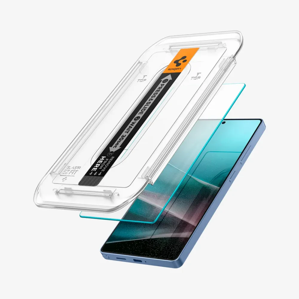 Sticlă de protecție Spigen EZ FIT pentru Samsung S25 Ultra, 2 buc,Transparent