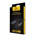 Adaptor USB APC Electronic A-USB3C-DPF-01, USB Type-C - DisplayPort (M), 0,15m, Gri