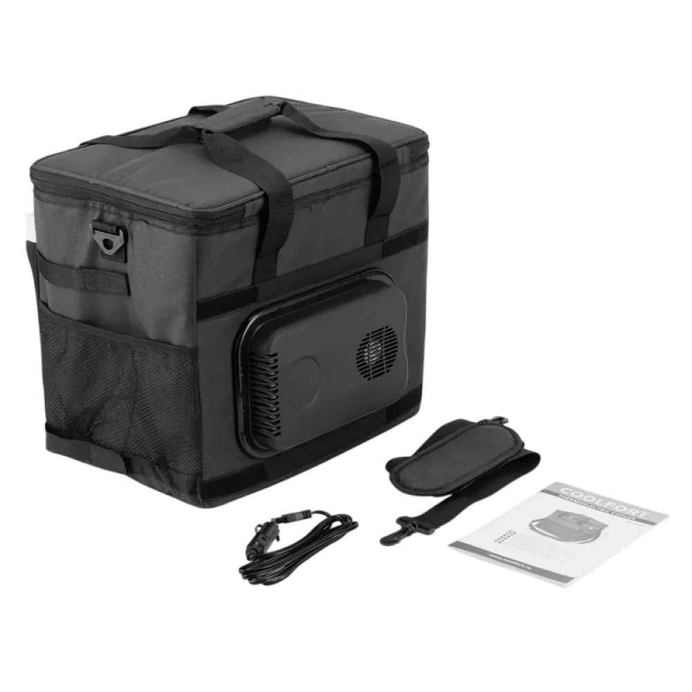 Cумка-холодильник Coolfort CF-0235, 29л, Черный | Серый