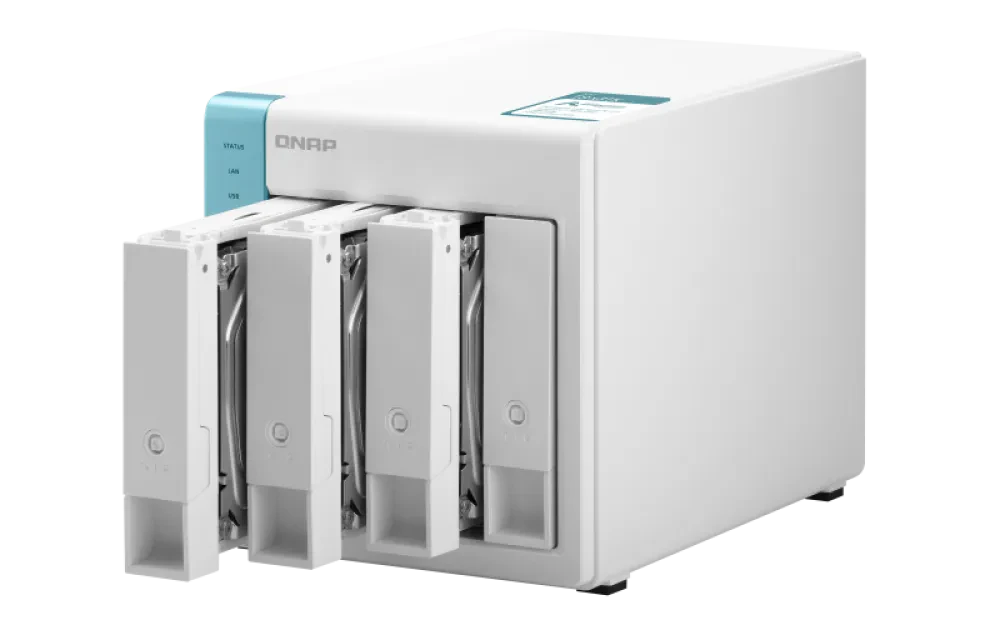 Сетевое хранилище Qnap TS-431K, Белый
