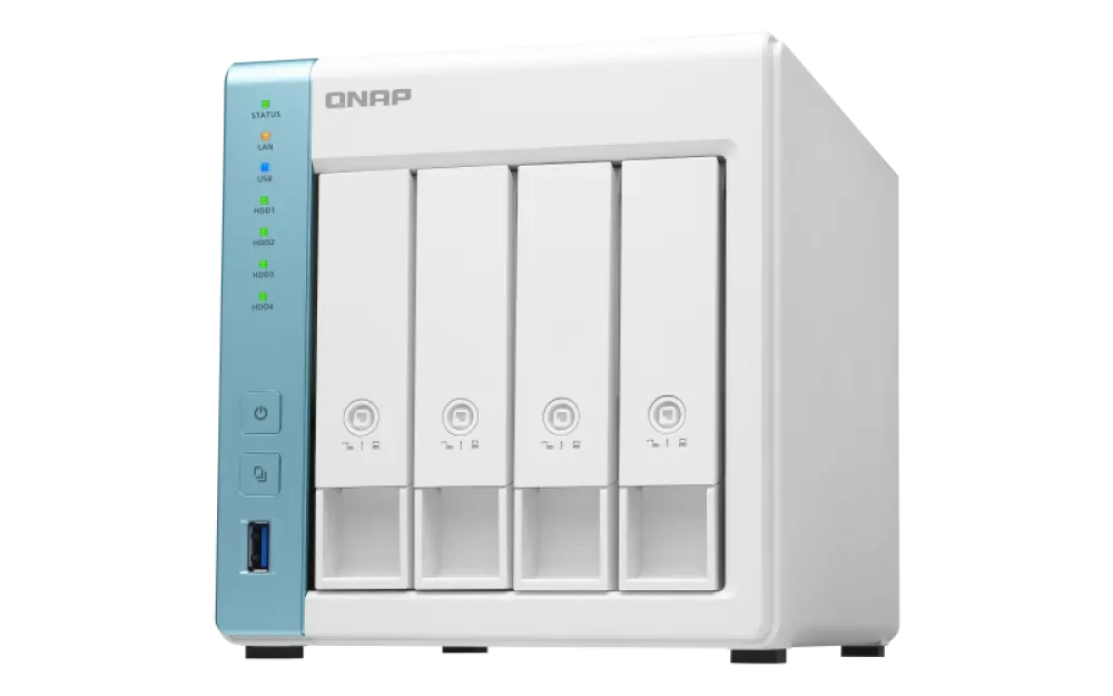 Сетевое хранилище Qnap TS-431K, Белый