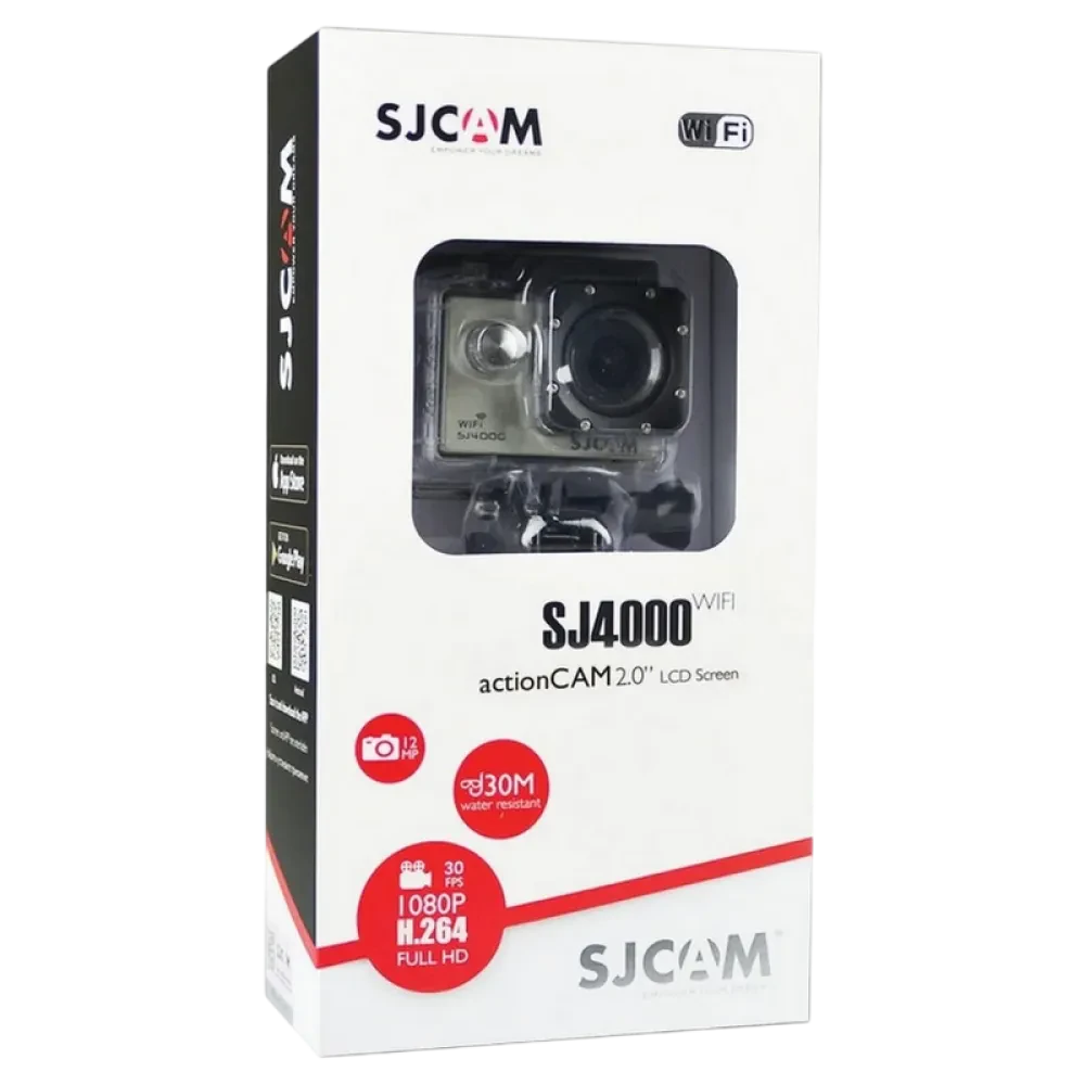 Экшн-камера SJCAM SJ4000 WiFi, Чёрный
