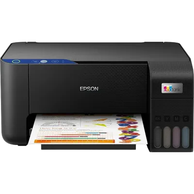 Струйный МФУ Epson MFD EcoTank L3201, Чёрный