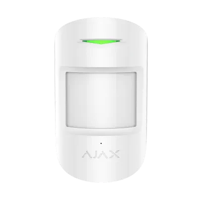 detector de miscare și spargere sticlă Ajax CombiProtect, Alb