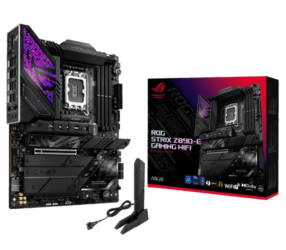 Материнская плата ASUS ROG STRIX Z890-E GAMING WIFI, LGA1851, Intel Z890, ATX