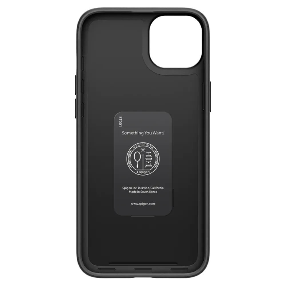Husă Spigen iPhone 15 Plus Thin Fit, Negru