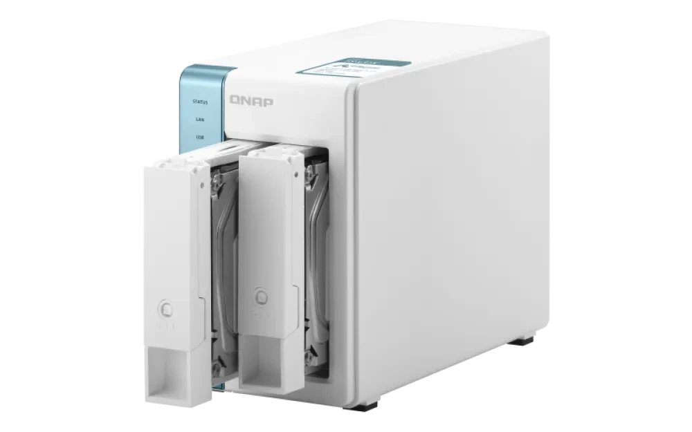 Сетевое хранилище Qnap TS-231K, Белый