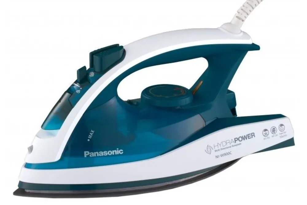 Утюг Panasonic NI-W900CMTW, 2400Вт, Белый Синий
