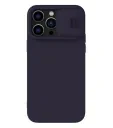 Чехол Nillkin iPhone 14 Pro, CamShield Silky Silicone, Dark Purple