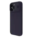 Чехол Nillkin iPhone 14 Pro, CamShield Silky Silicone, Dark Purple