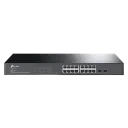 Switch de rețea TP-LINK TL-SG2218, 16x 10/100/1000 Mbps, 2x SFP