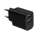 Зарядное устройство Gembird 2-port universal USB, Чёрный