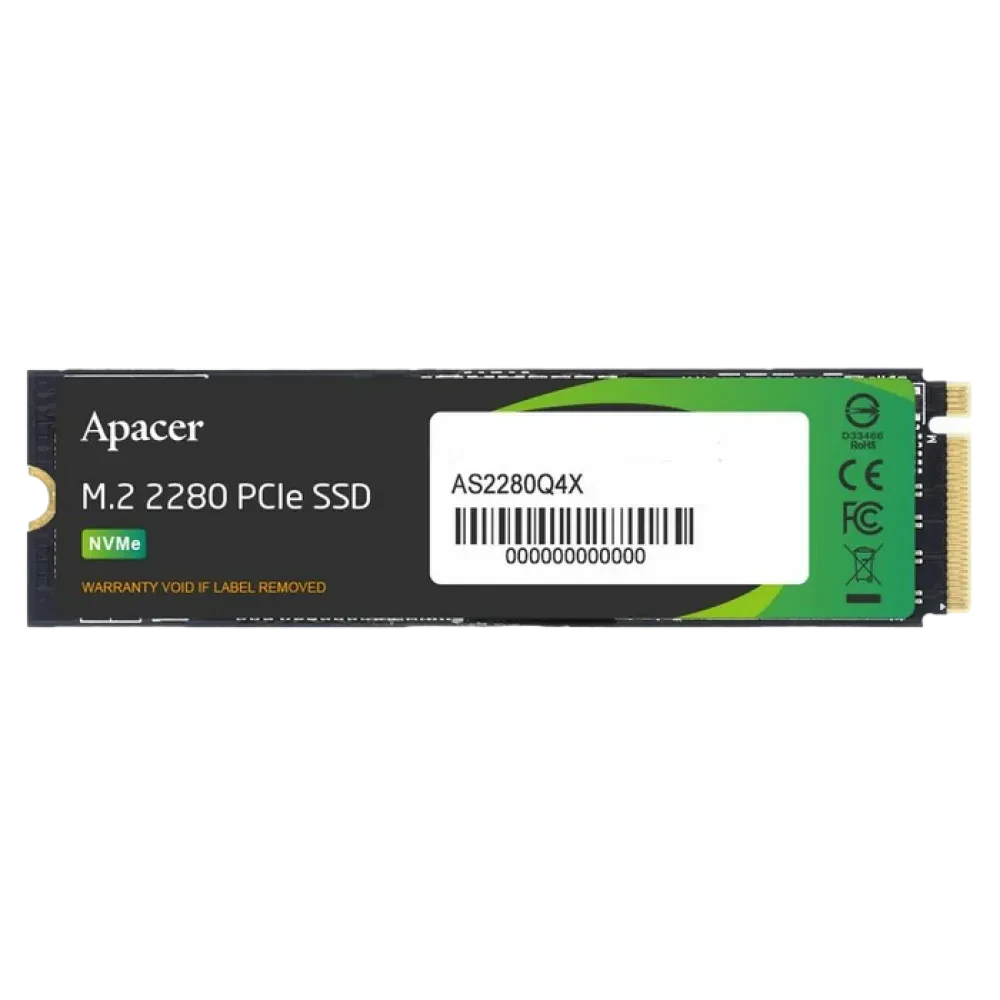 Накопитель SSD Apacer AS2280Q4X, 2048Гб, AP2TBAS2280Q4X-1