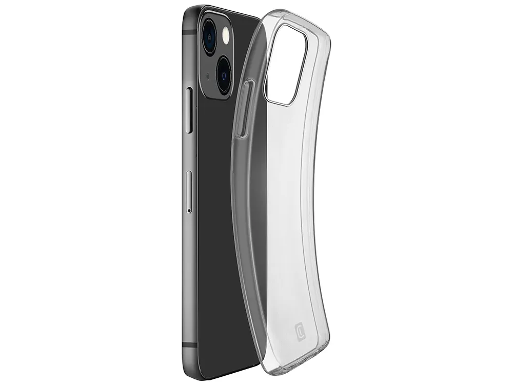 Husă Cellularline Fine - iPhone 14, Transparent