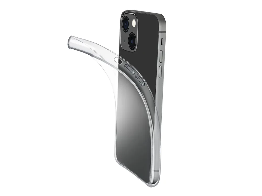 Husă Cellularline Fine - iPhone 14, Transparent