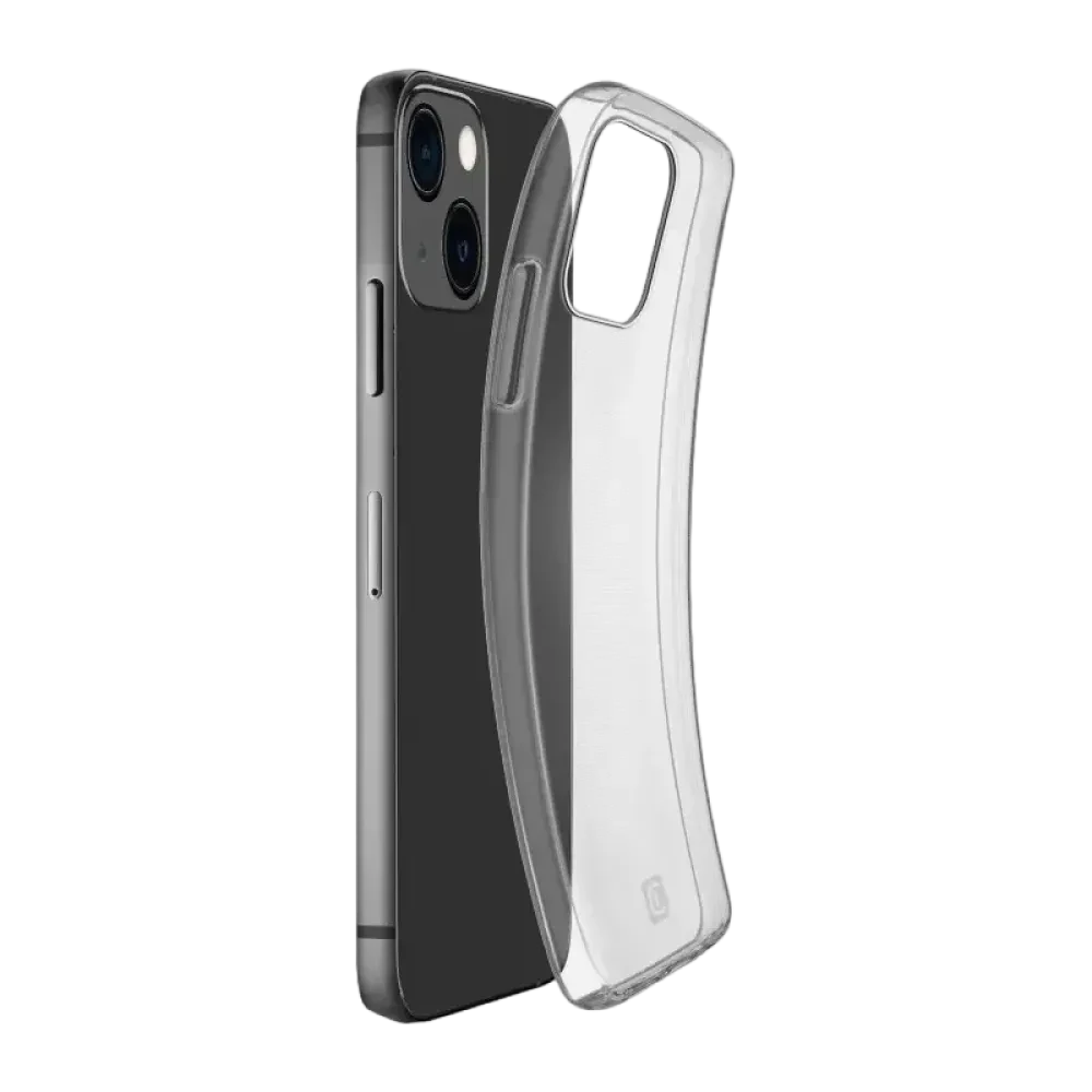 Husă Cellularline Fine - iPhone 14, Transparent