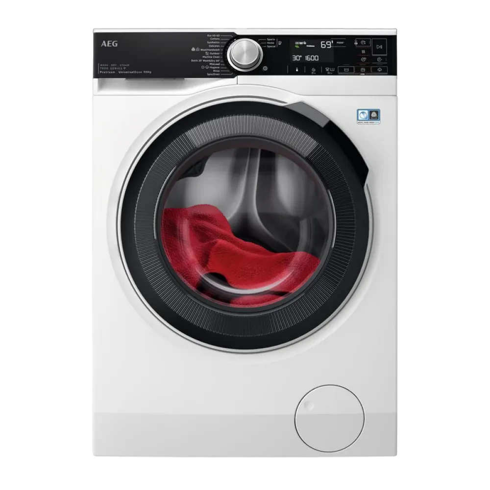 Mașină de spălat cu uscător AEG LWR75965O, 9kg, Alb