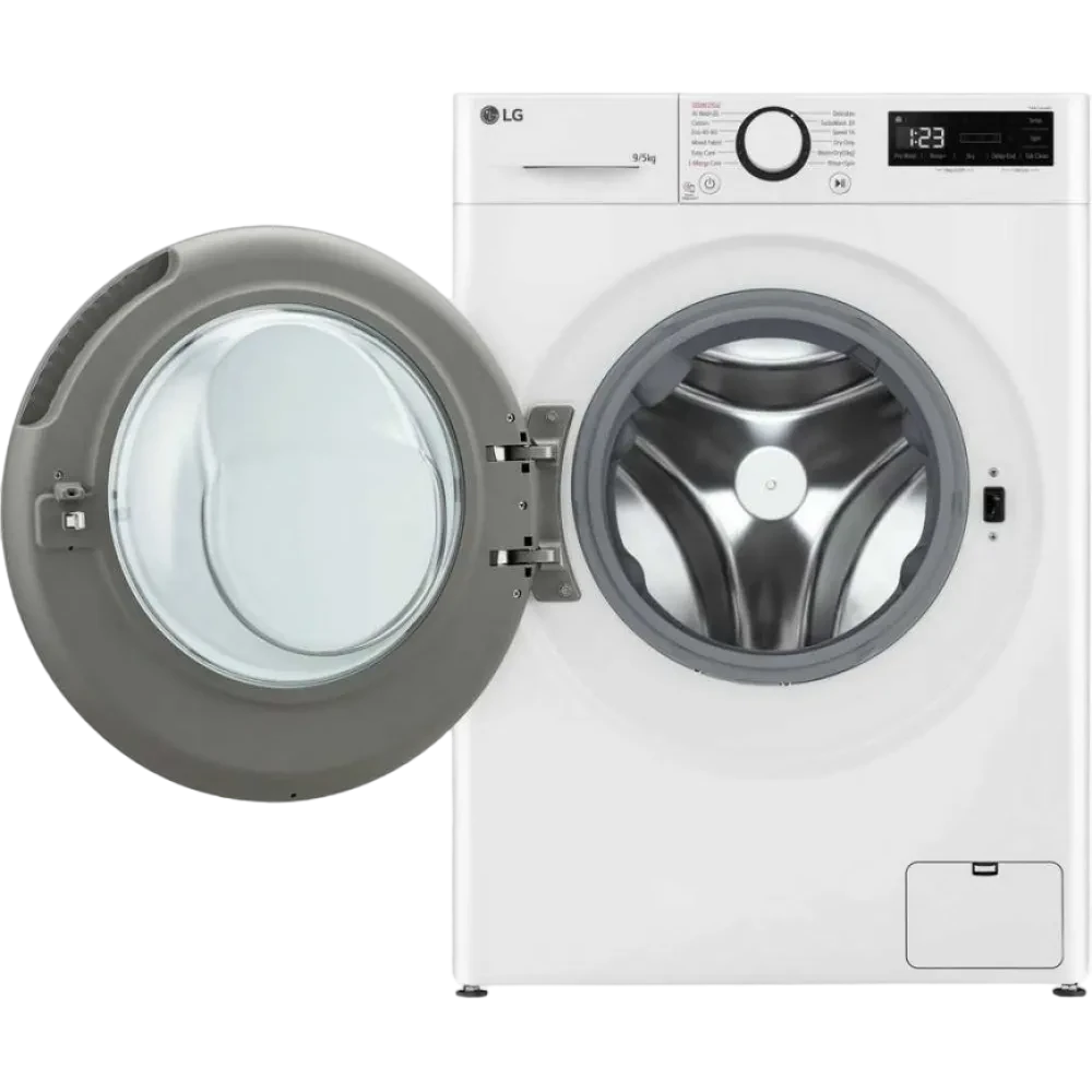 Mașină de spălat cu uscător LG F2DR509S1W, 9kg, Alb