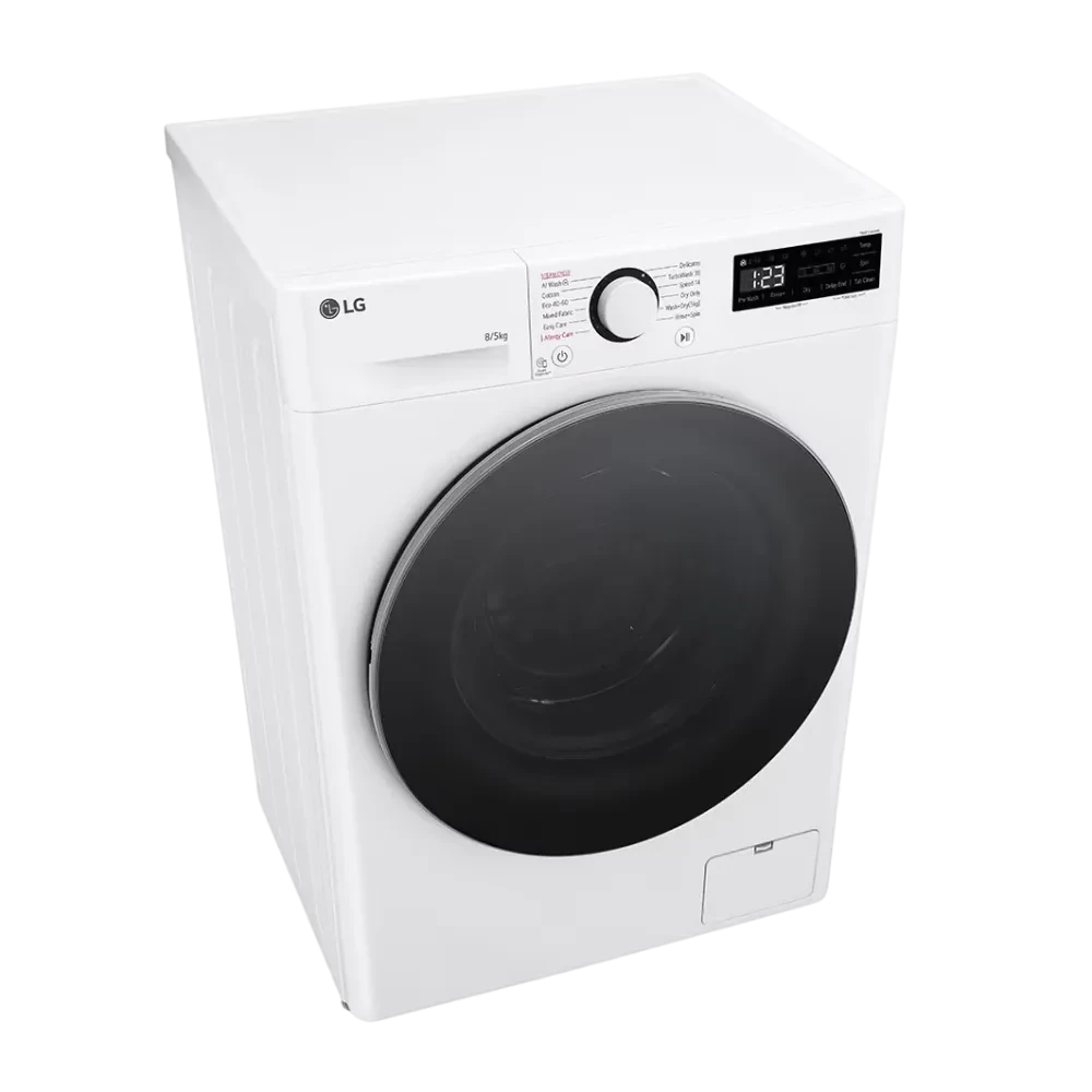 Mașină de spălat cu uscător LG F2DR509S1W, 9kg, Alb