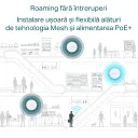 Беспроводная точка доступа TP-LINK EAP653, 574 Мбит/с, 2402 Мбит/с, Белый