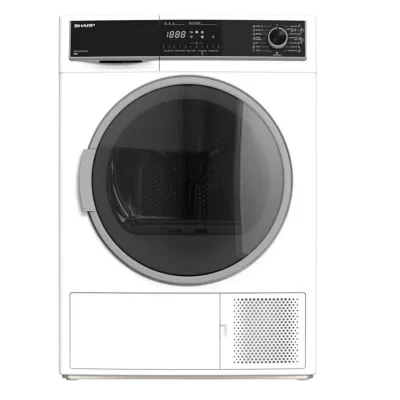 Сушильная машина Sharp KDHHH8S8GW3EE, 8кг, Белый