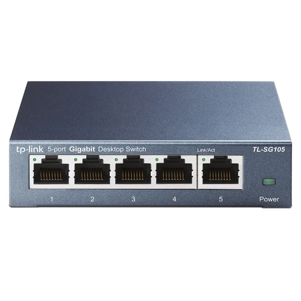 Сетевой коммутатор TP-LINK TL-SG105, 5x 10/100/1000 Мбит/с