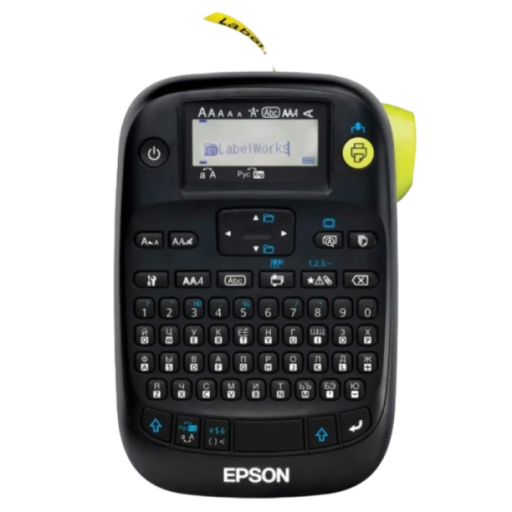 Ленточный принтер для маркировки Epson LW400VP, Чёрный