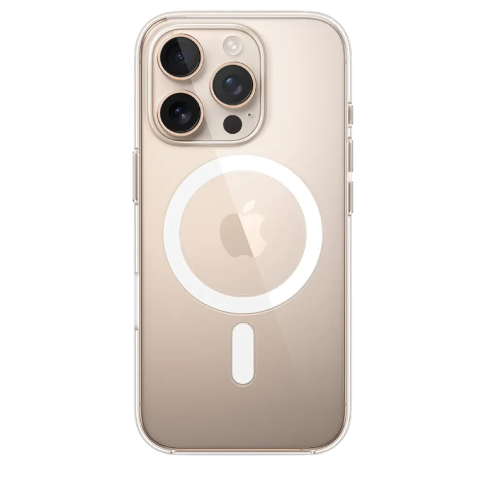 Чехол Apple iPhone 16 Pro Clear Case with MagSafe, Прозрачный