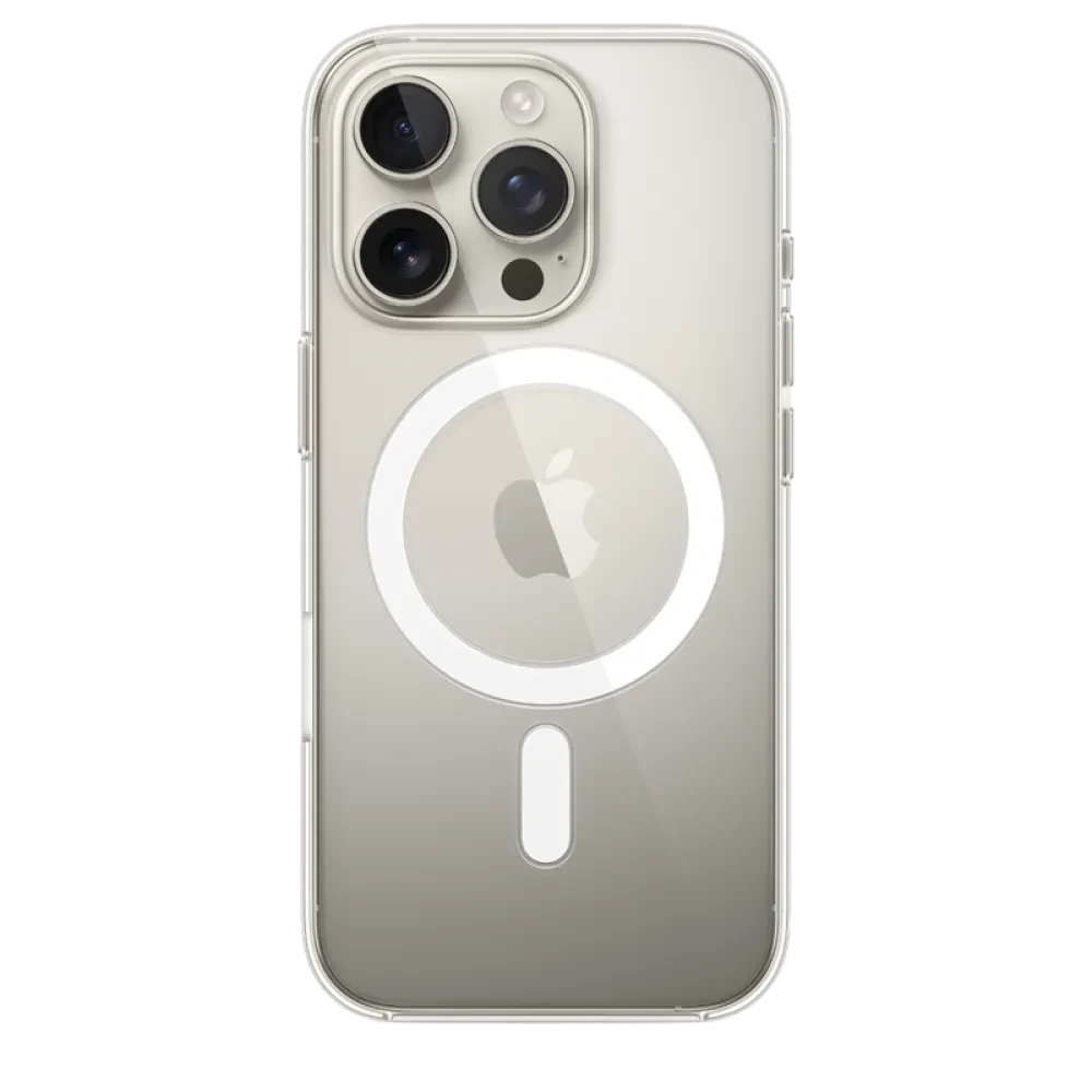 Чехол Apple iPhone 16 Pro Clear Case with MagSafe, Прозрачный