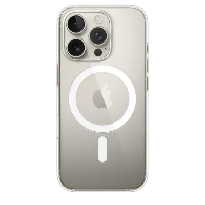 Чехол Apple iPhone 16 Pro Clear Case with MagSafe, Прозрачный