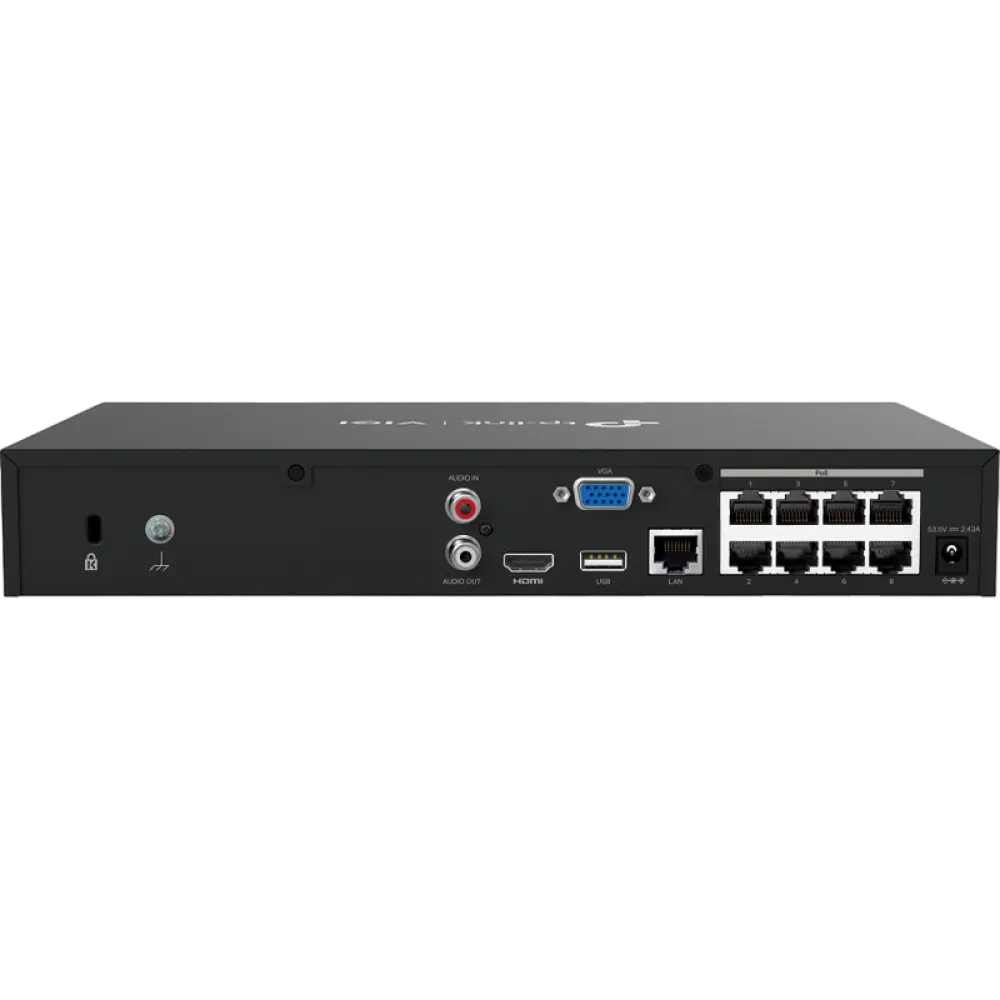 Înregistrator video TP-LINK VIGI NVR1008H-8MP, Negru