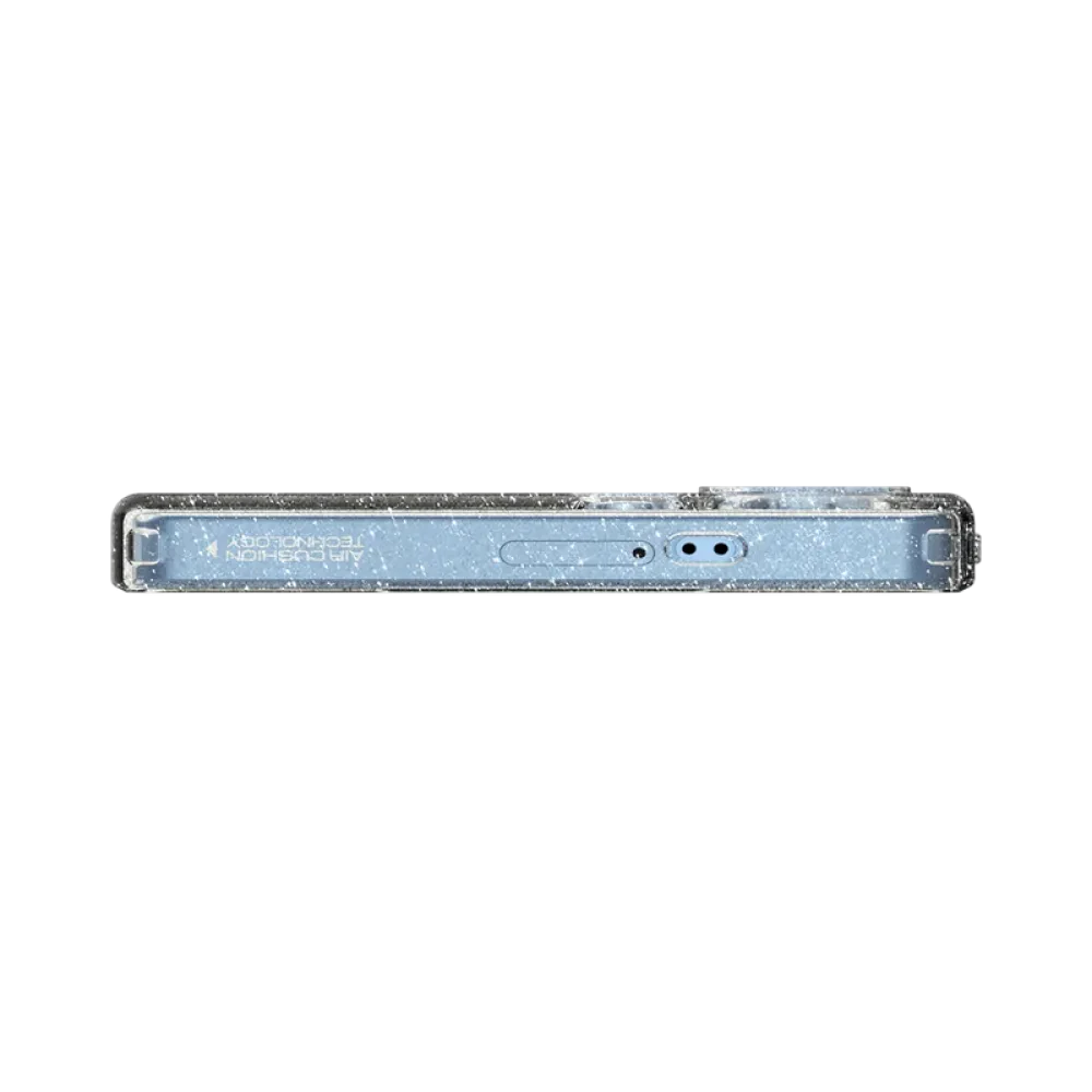 Husă Spigen Liquid Crystal pentru Samsung Galaxy S25, Cristal cu sclipici