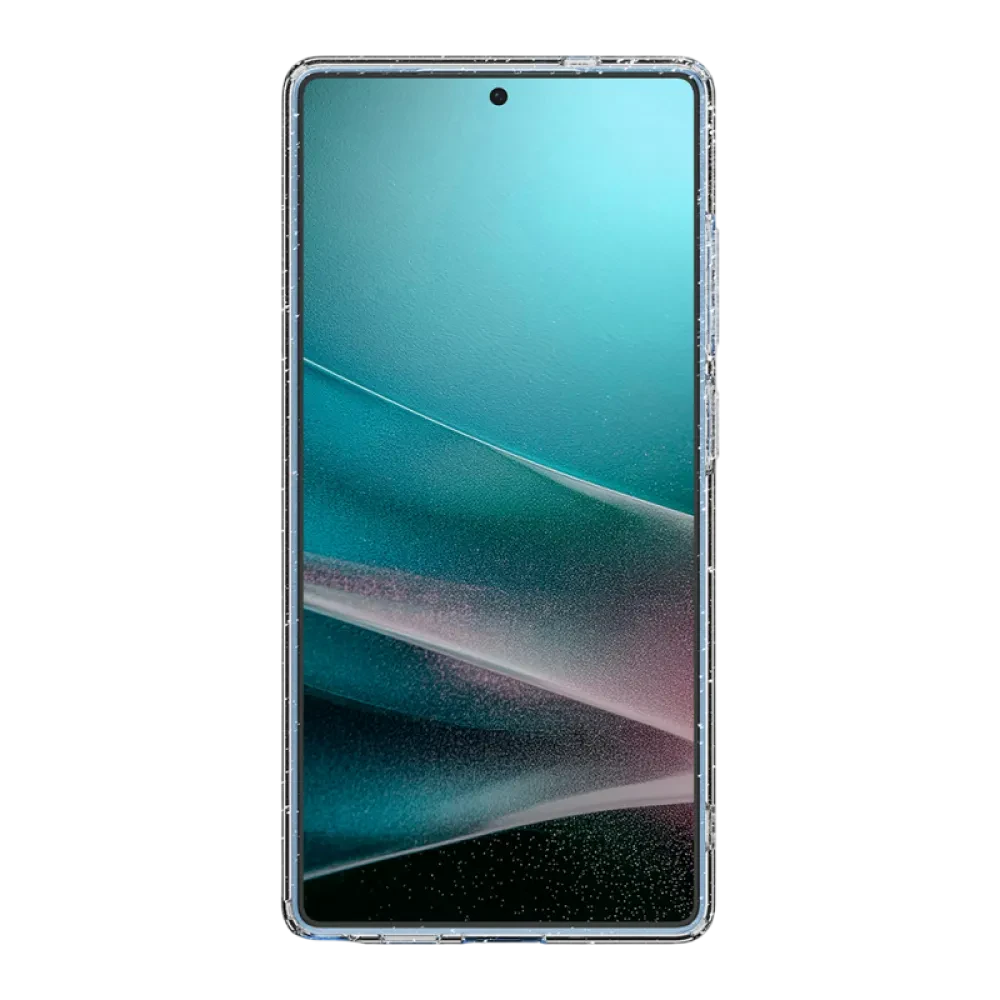 Husă Spigen Liquid Crystal pentru Samsung Galaxy S25, Cristal cu sclipici