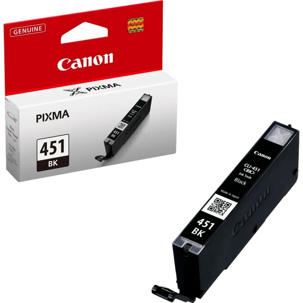 Cartuș de cerneală Canon CLI-451Bk, 7ml, Negru