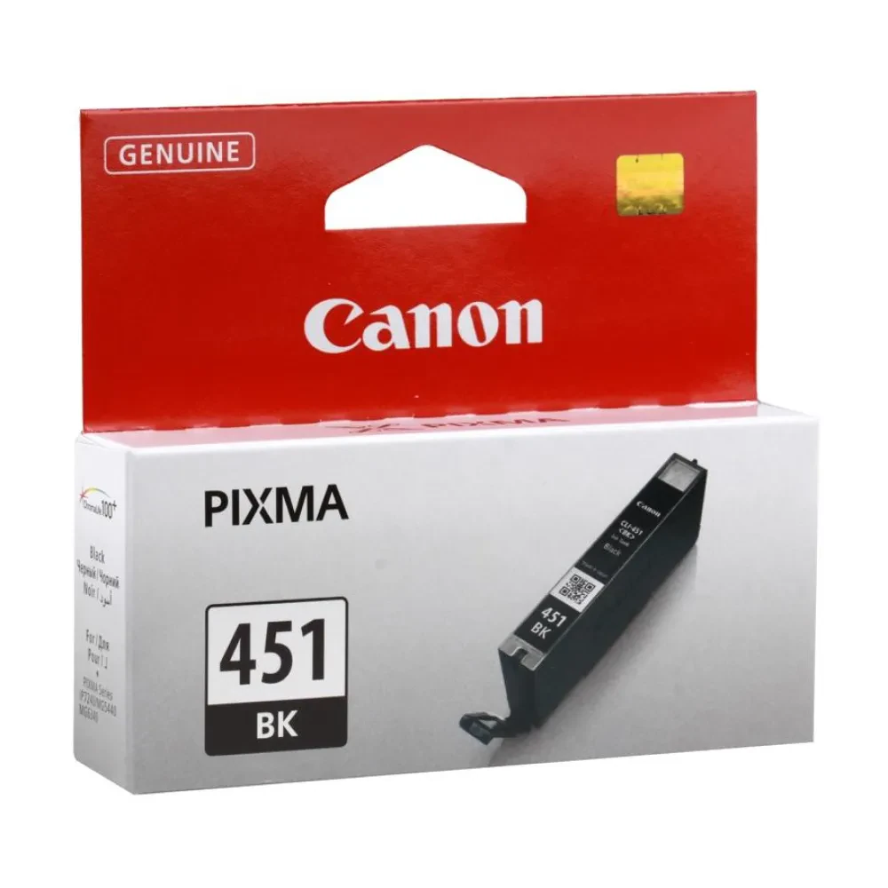 Cartuș de cerneală Canon CLI-451Bk, 7ml, Negru