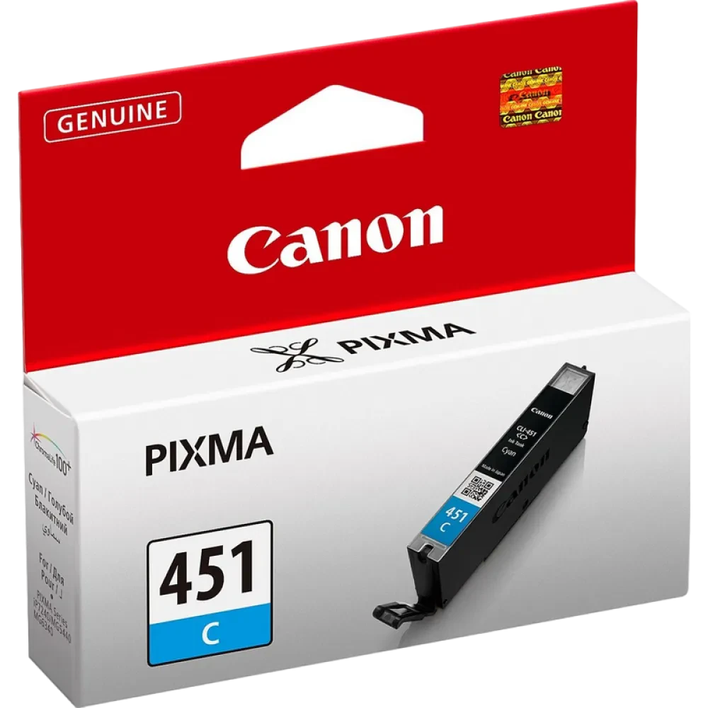 Cartuș de cerneală Canon CLI-451C, 7ml, Cyan