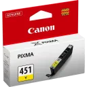 Cartuș de cerneală Canon CLI-451Y, 7ml, Galben