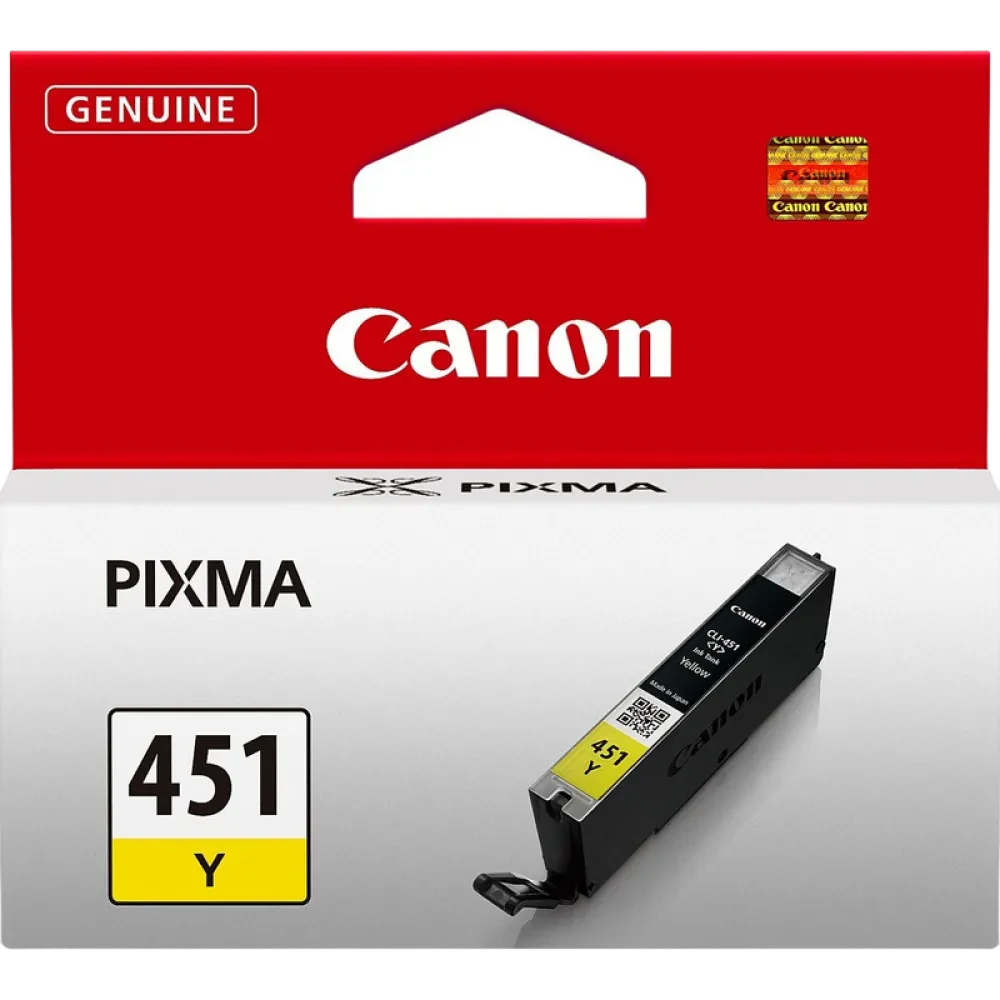 Cartuș de cerneală Canon CLI-451Y, 7ml, Galben