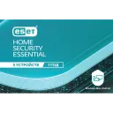 ESET Home Security ESSENTIAL 1 year. For protection 5 objects.