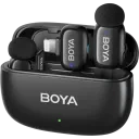 Microfon portabil pentru înregistrare vocală Boya Mini-15, Fără fir, Negru