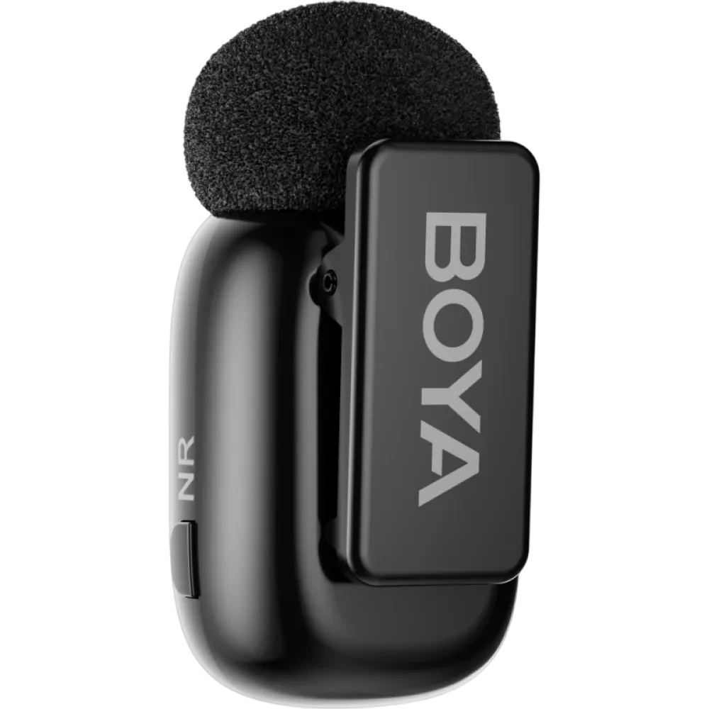 Microfon portabil pentru înregistrare vocală Boya Mini-15, Fără fir, Negru