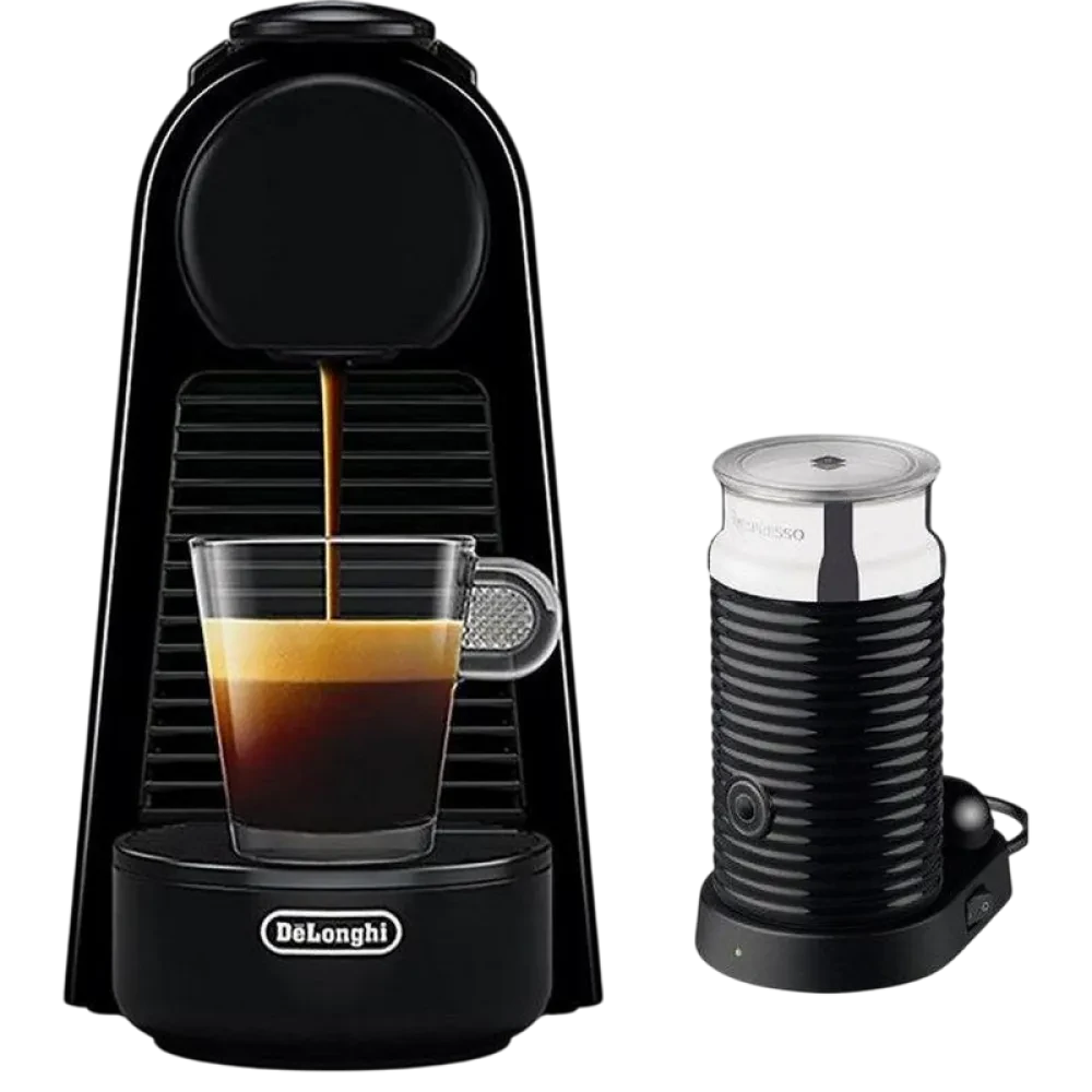 Капсульная Кофеварка DeLonghi Nespresso Inissia EN85.BAE, 1150Вт, Черный