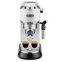Кофеварка рожковая DeLonghi Dedica Pump Espresso, 1300Вт, Белый