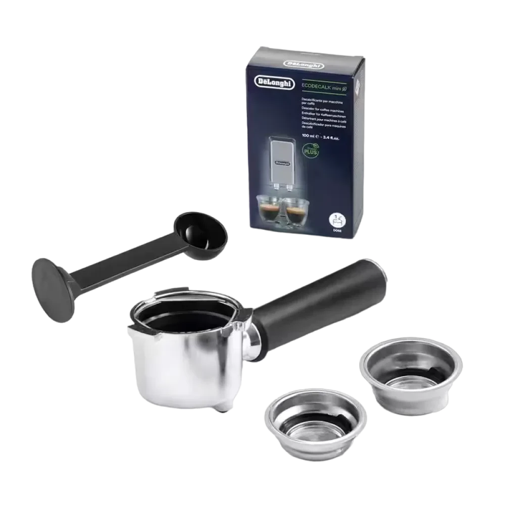 Кофеварка рожковая DeLonghi Dedica Pump Espresso, 1300Вт, Белый