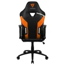Игровое кресло ThunderX3 TC3, Искусственная кожа, Черный/Оранжевый