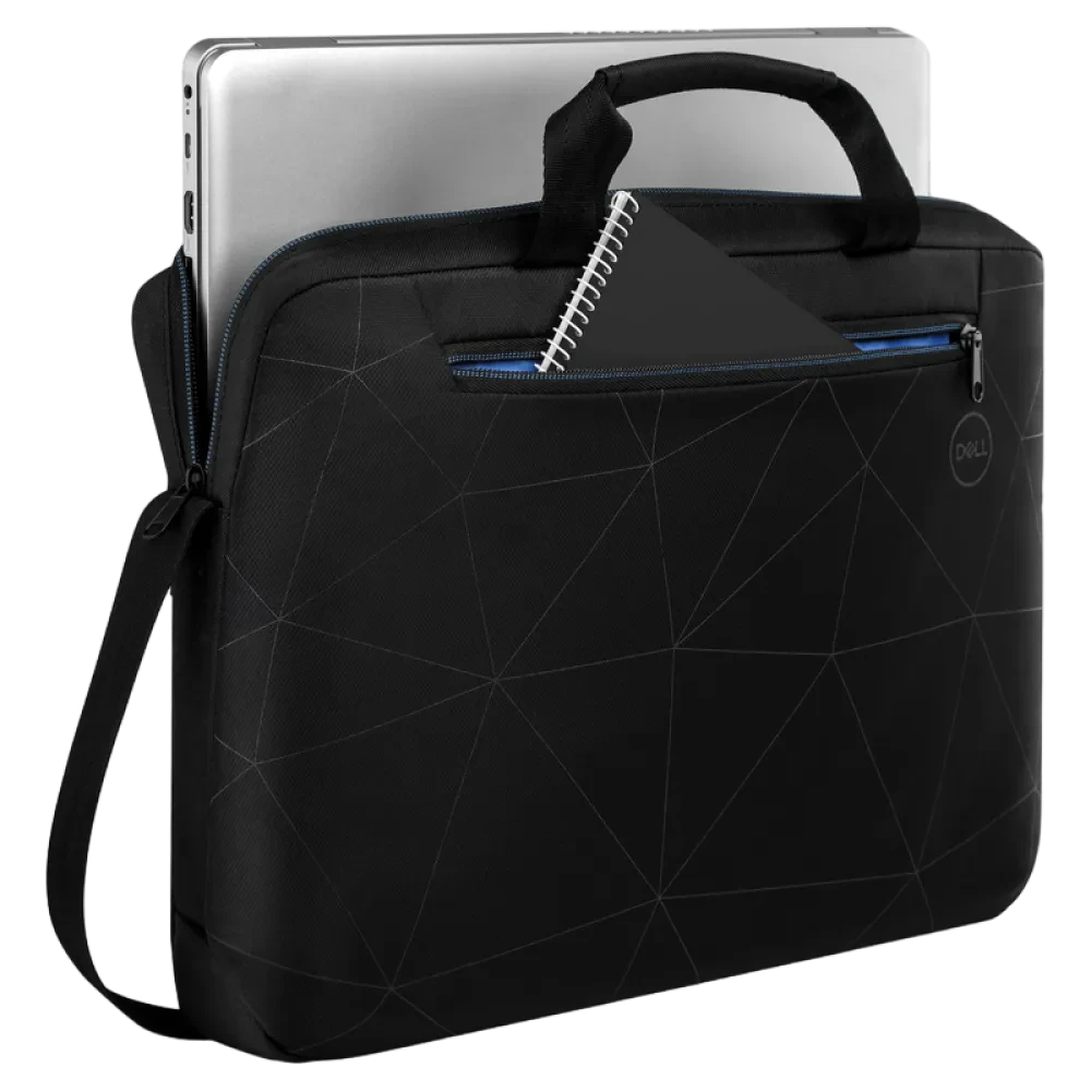 Geantă pentru Laptop DELL Essential Briefcase, 15", Poliester, Negru
